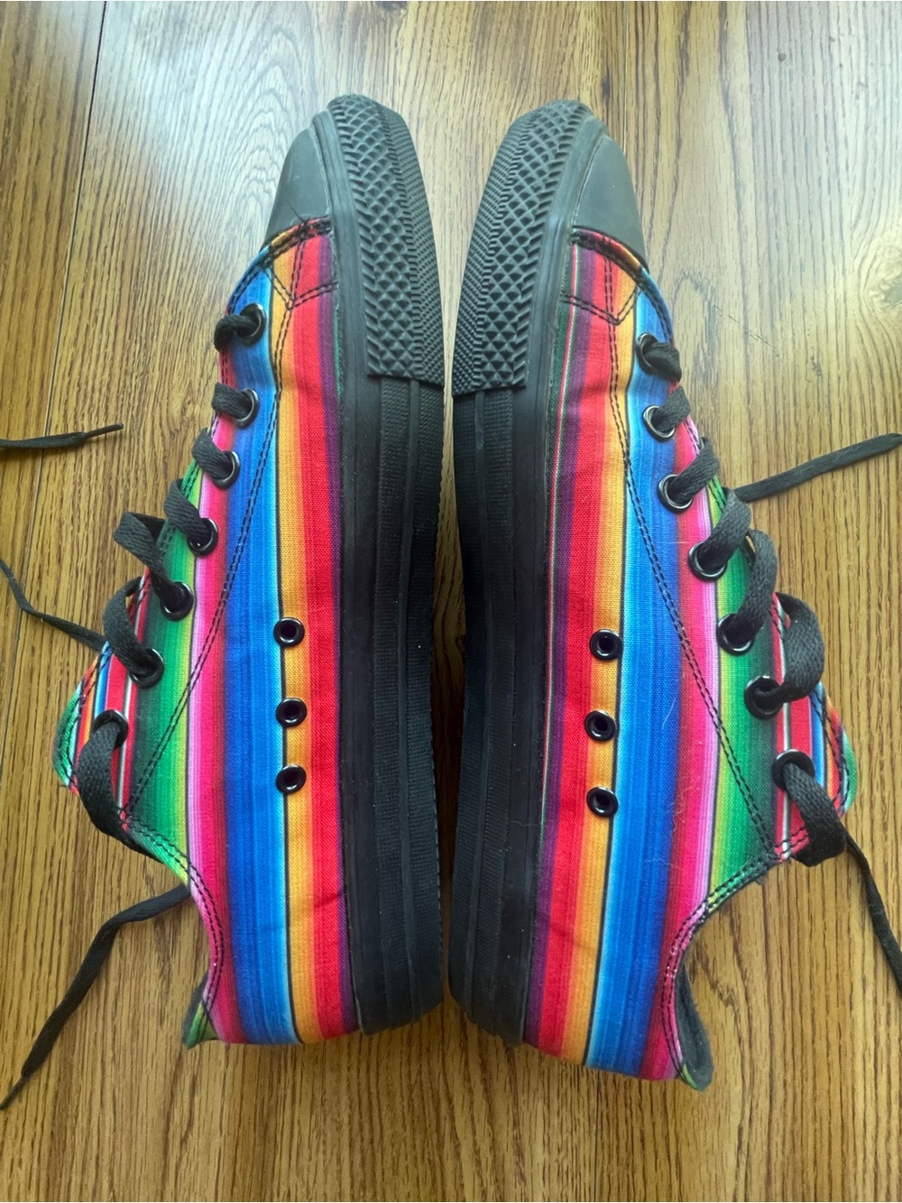 House of Chingasos Chicano All-Stars Serape shoes size 13